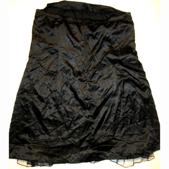 Torrid Dress PLUS 22 3X Black Satin Polka Dot Cocktail Formal Retro Prom NEW - Picture 4 of 4